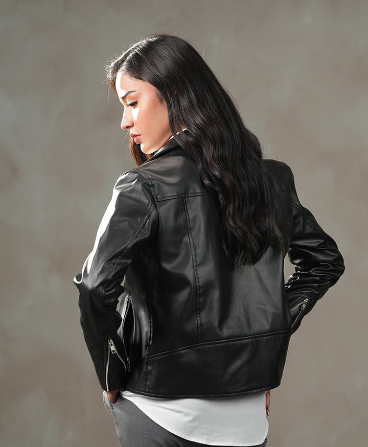 Biker Silver Jacket (Women)