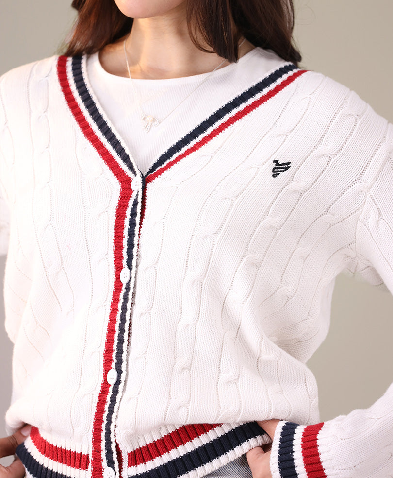 Cable knit Cricket Cardigan (Women)