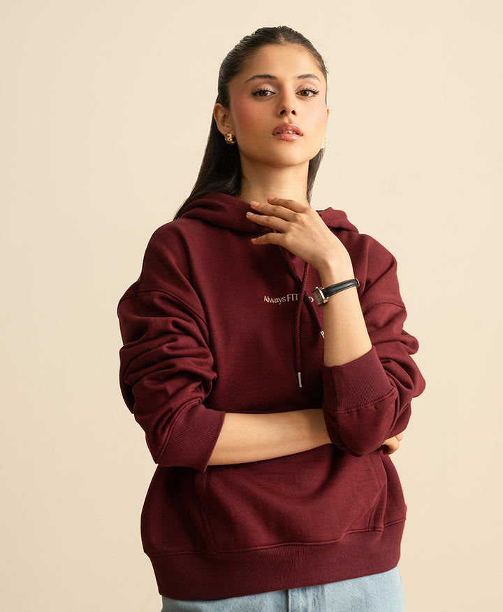 Maroon Resort Hoodie (Women)