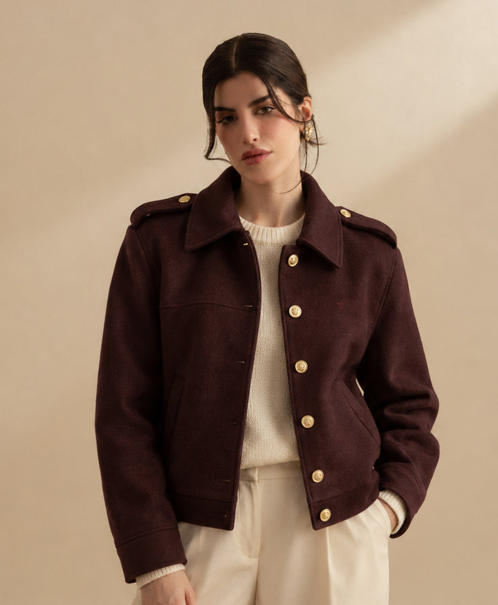 Maroon Monarch Jacket (Women)