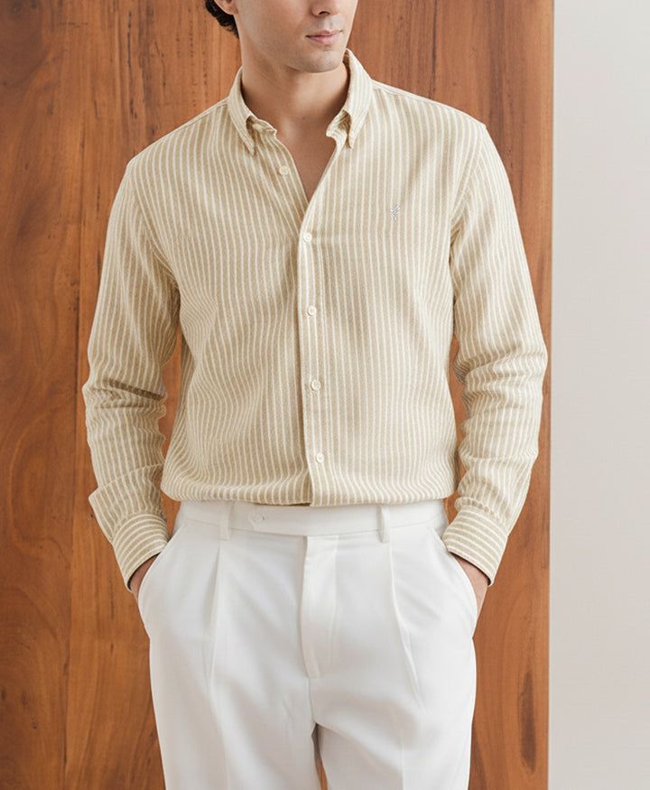 Butter Yellow Shirt (Slim / Modern Fit)