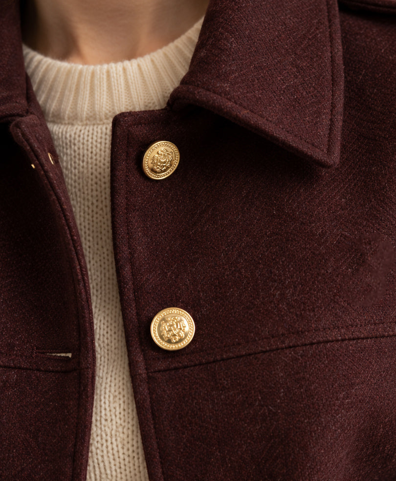 Maroon Monarch Jacket (Women)