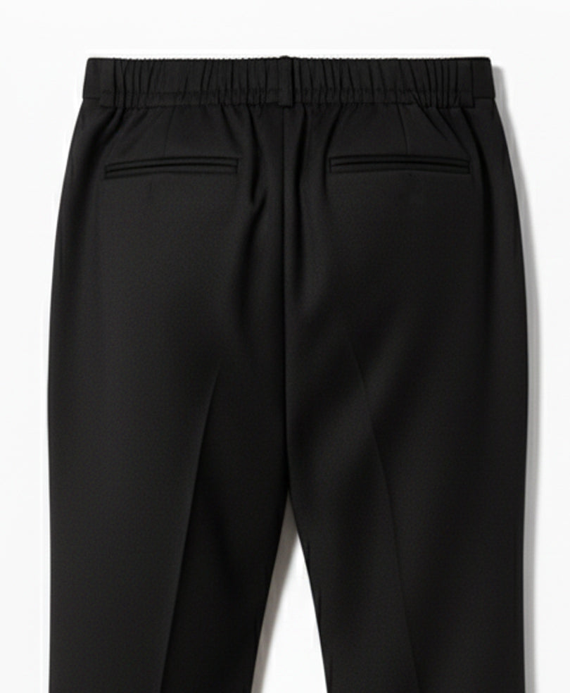 Black Pleated Dress Pant