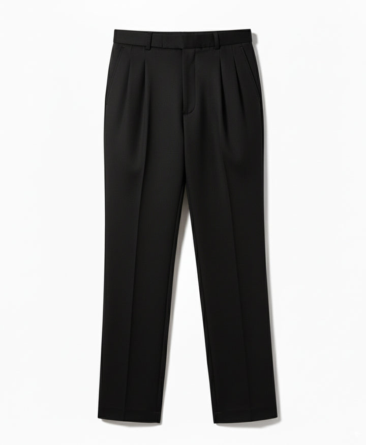 Black Pleated Dress Pant