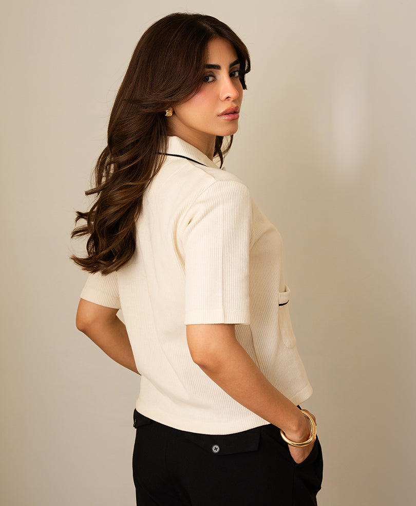 Verona Contrast Cardigan (Women)