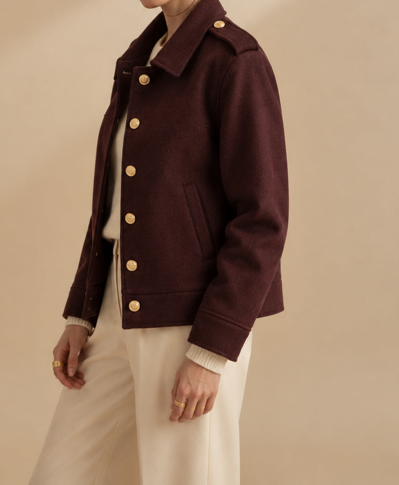 Maroon Monarch Jacket (Women)