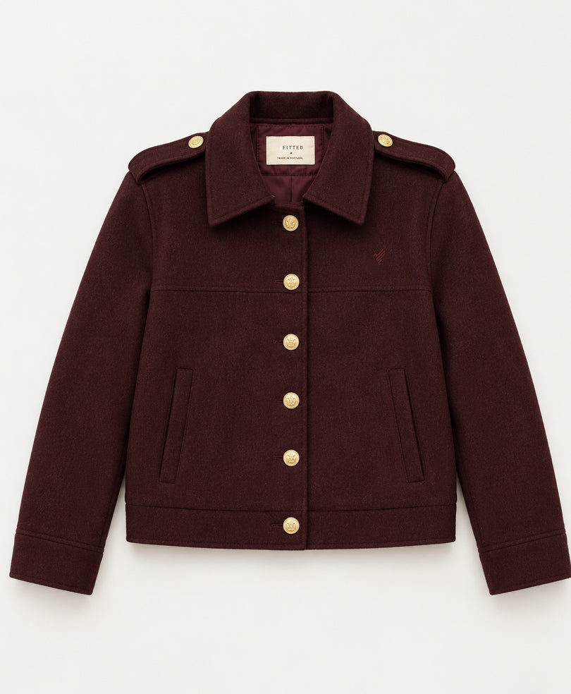 Maroon Monarch Jacket (Women)