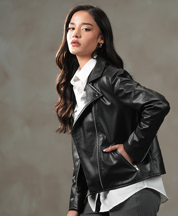 Biker Silver Jacket (Women)