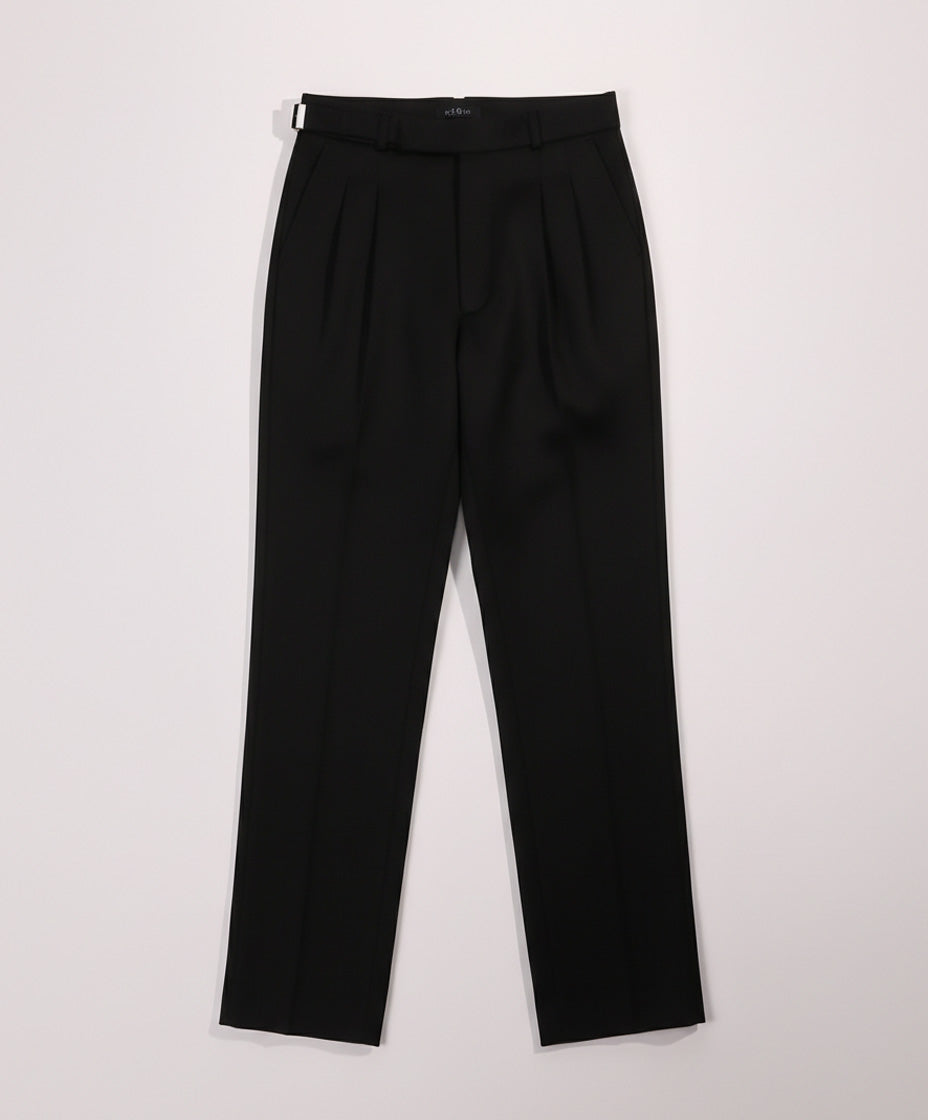 Black Single Side Tab Ghurka Pants