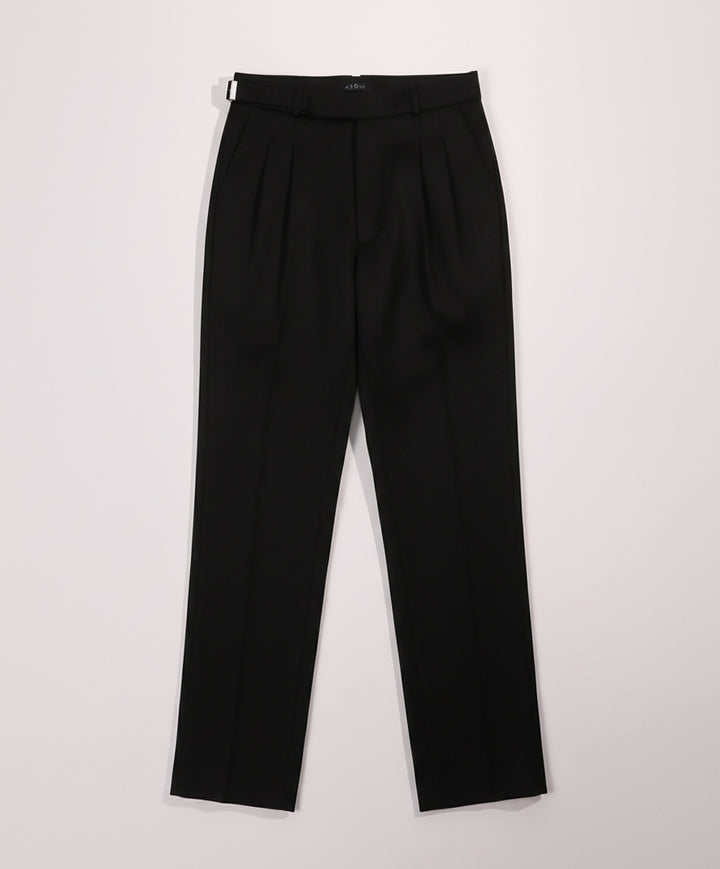 Black Single Side Tab Ghurka Pants