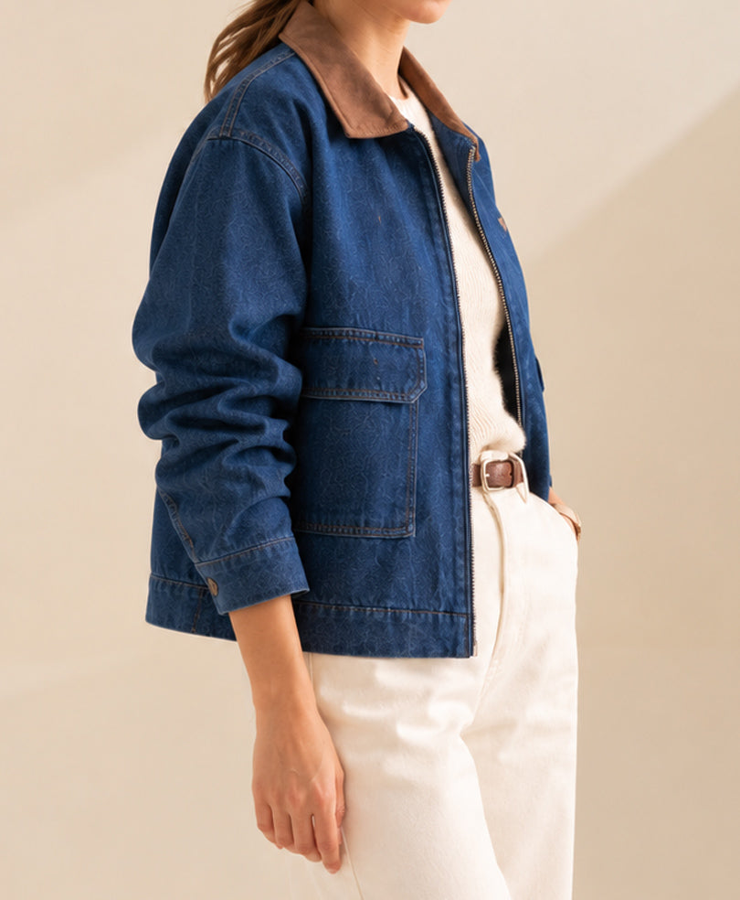 Saddle Denim Jacket (Women)