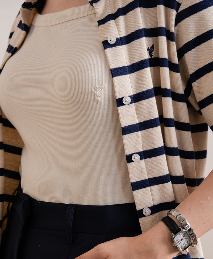 POLO Striper Cardigan (Women)