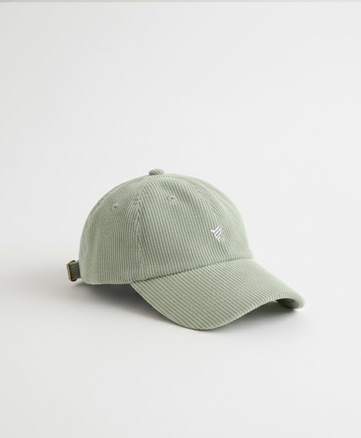 Sage Green Suede Cap