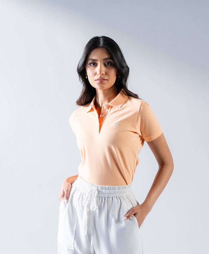 Peach Fuzz Basics POLO (Women)