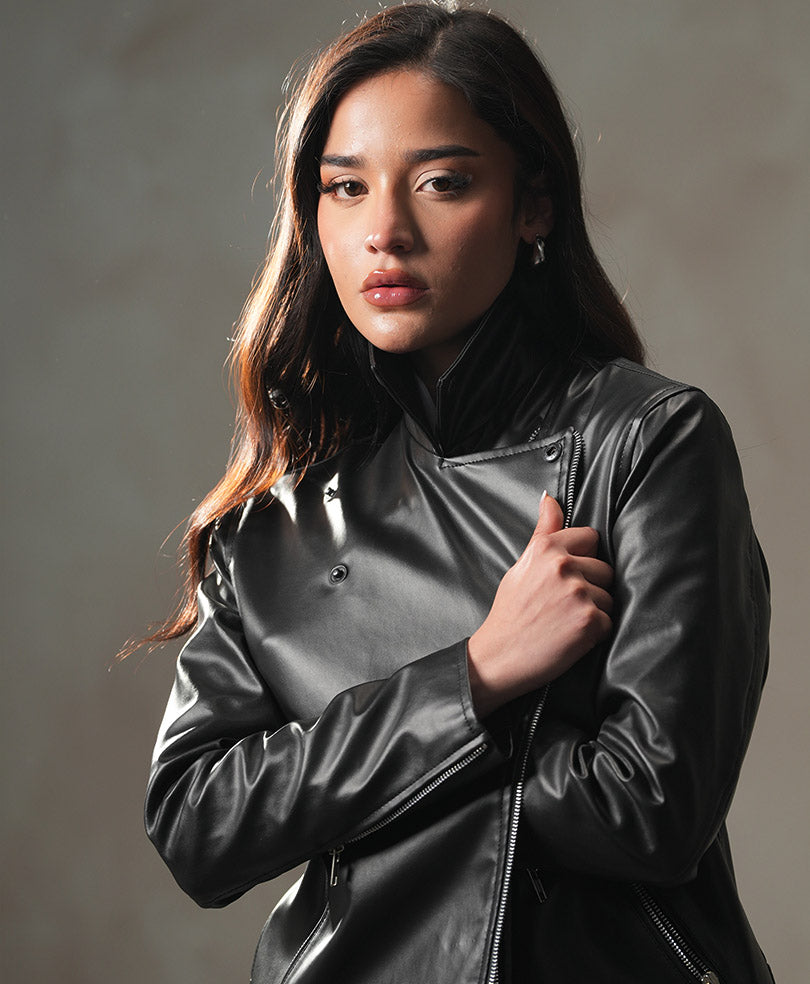 Biker Silver Jacket (Women)