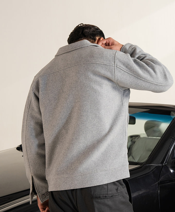 Heather Grey Belmont Jacket