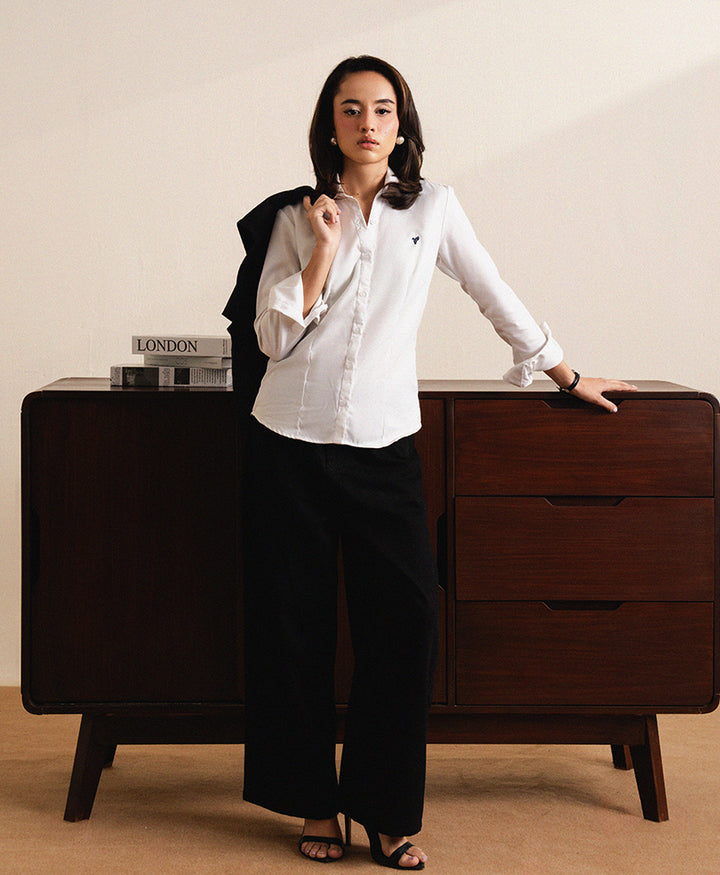 Black Denim Waistcoat (Women)