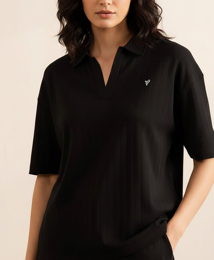 Black Essential POLO (Women)