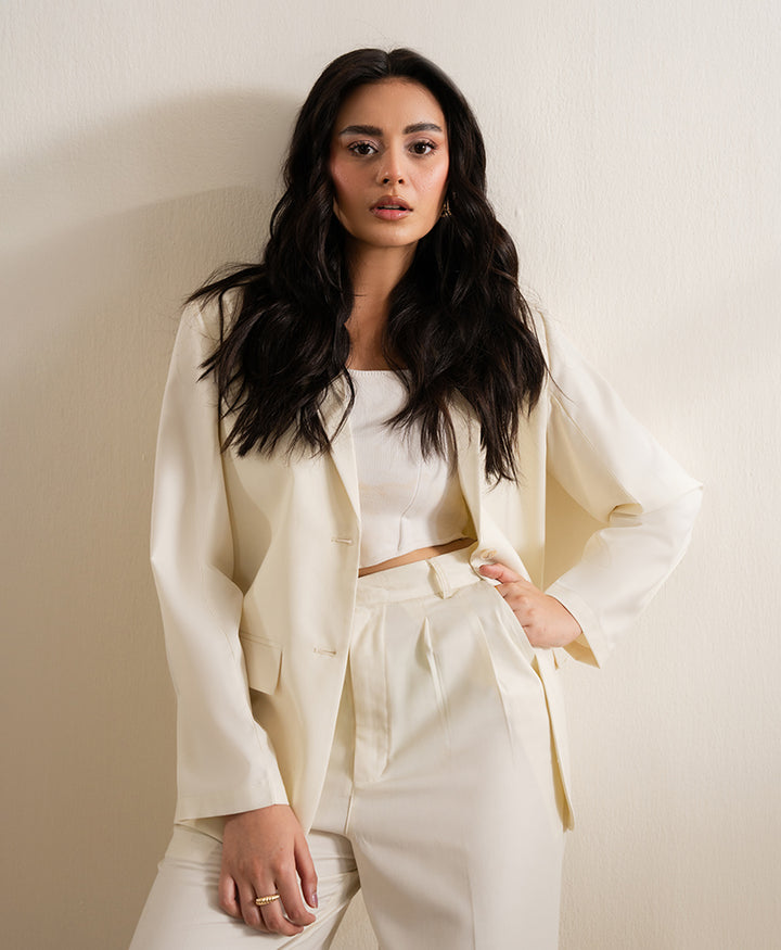 OFF White Formal Wide Leg Pants (Women)