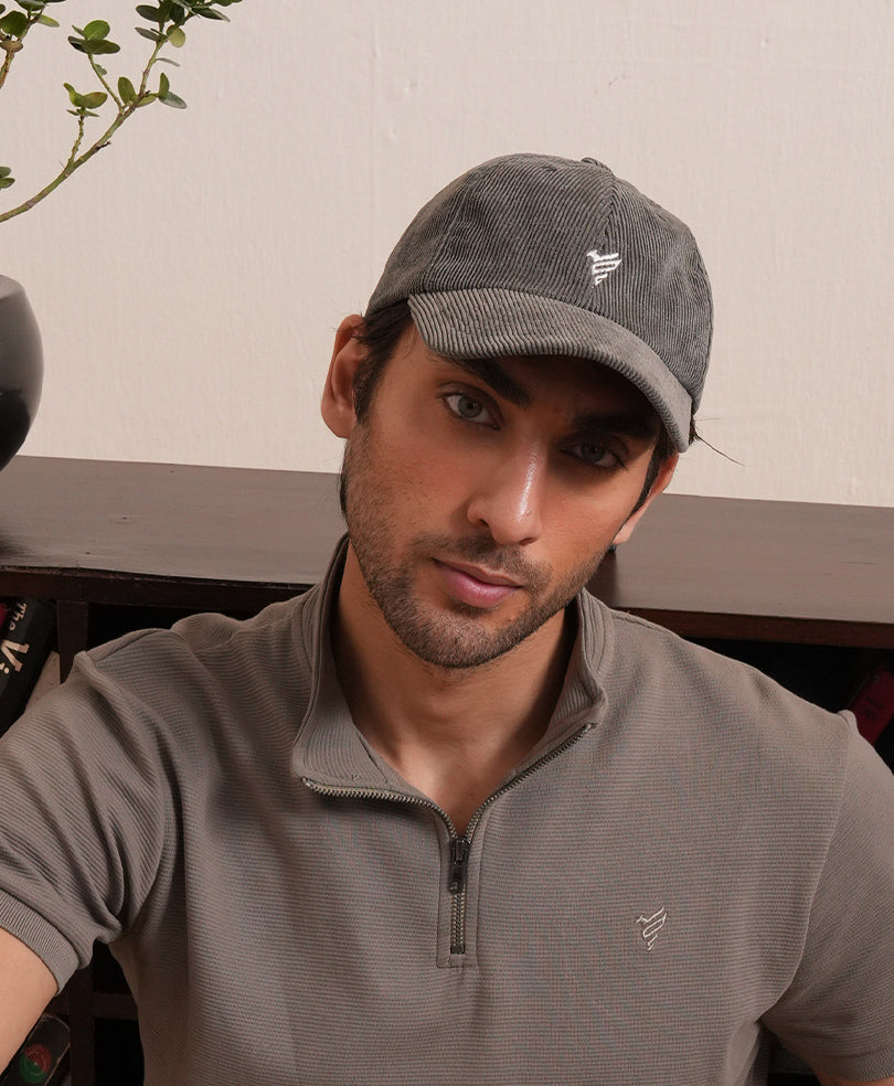 Light Olive Suede Cap