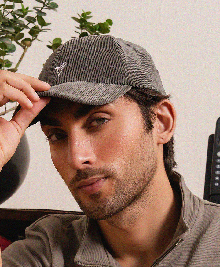 Light Olive Suede Cap