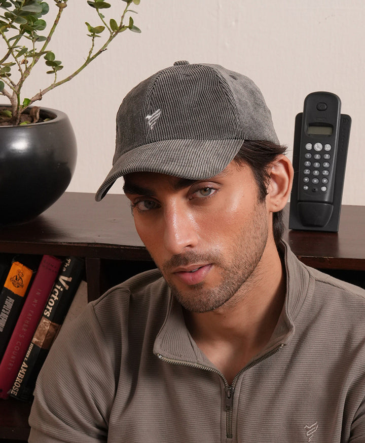 Light Olive Suede Cap